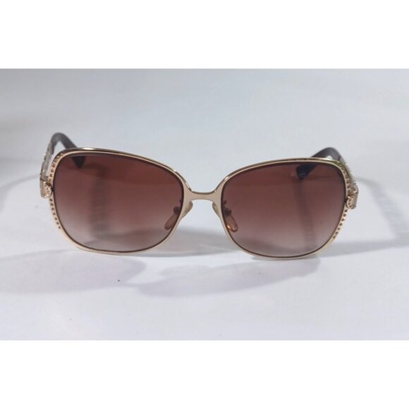 Vintage Fendi Gold Logo Chain Women's Sunglasses With Swarovski Crystals  FS478R - Picture 6 of 16